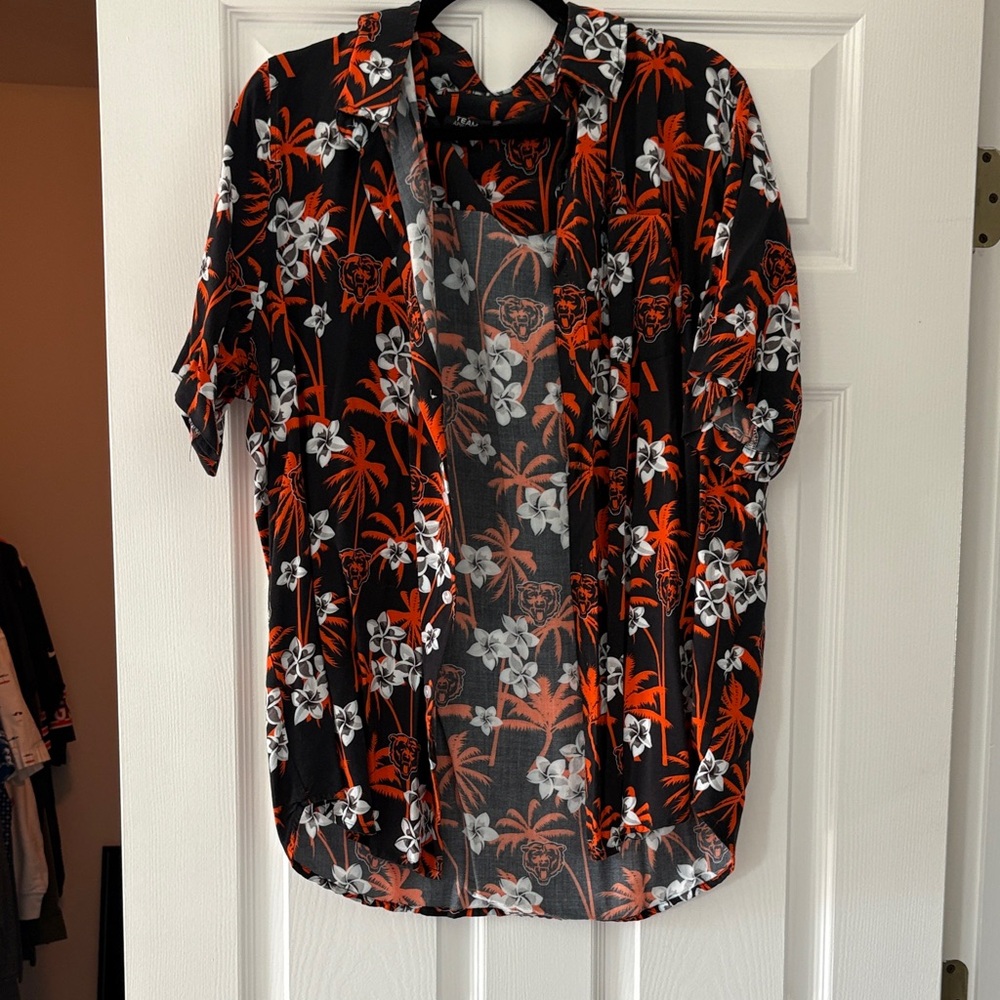 Chicago Bears Men’s Hawaiian Shirt